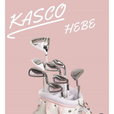 Kasco HEBE 粉色 女套桿組/共8P(#1W+U5+U6+5I(7-PS)+PT+BAG)